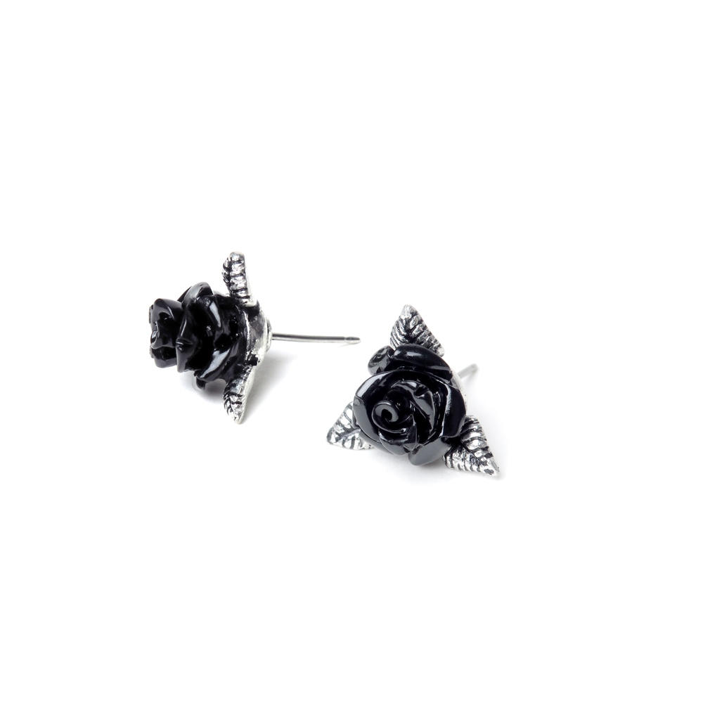 Alchemy - Ring O' Roses Ohrstecker - Silberfarben